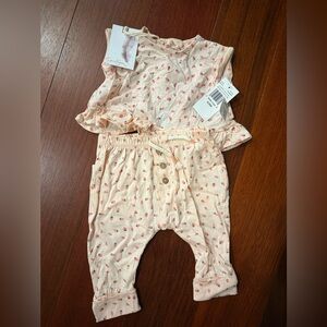 Baby Pink Print Outfit